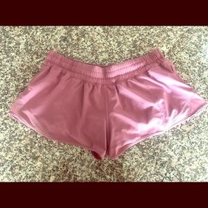 🍋 Lululemon Rose Lined Shorts w/ Side Pocket 🍋